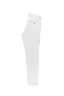 Açık Gri Regular Fit Likralı Kanvas / Chino Pantolon