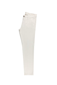 Krem Regular Fit Standart Kesim Likral? Kanvas / Chino Pantolon-Abdullah Ki??l?