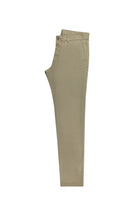 Açık Haki Slim Fit Dar Kesim Likralı Kanvas / Chino Pantolon