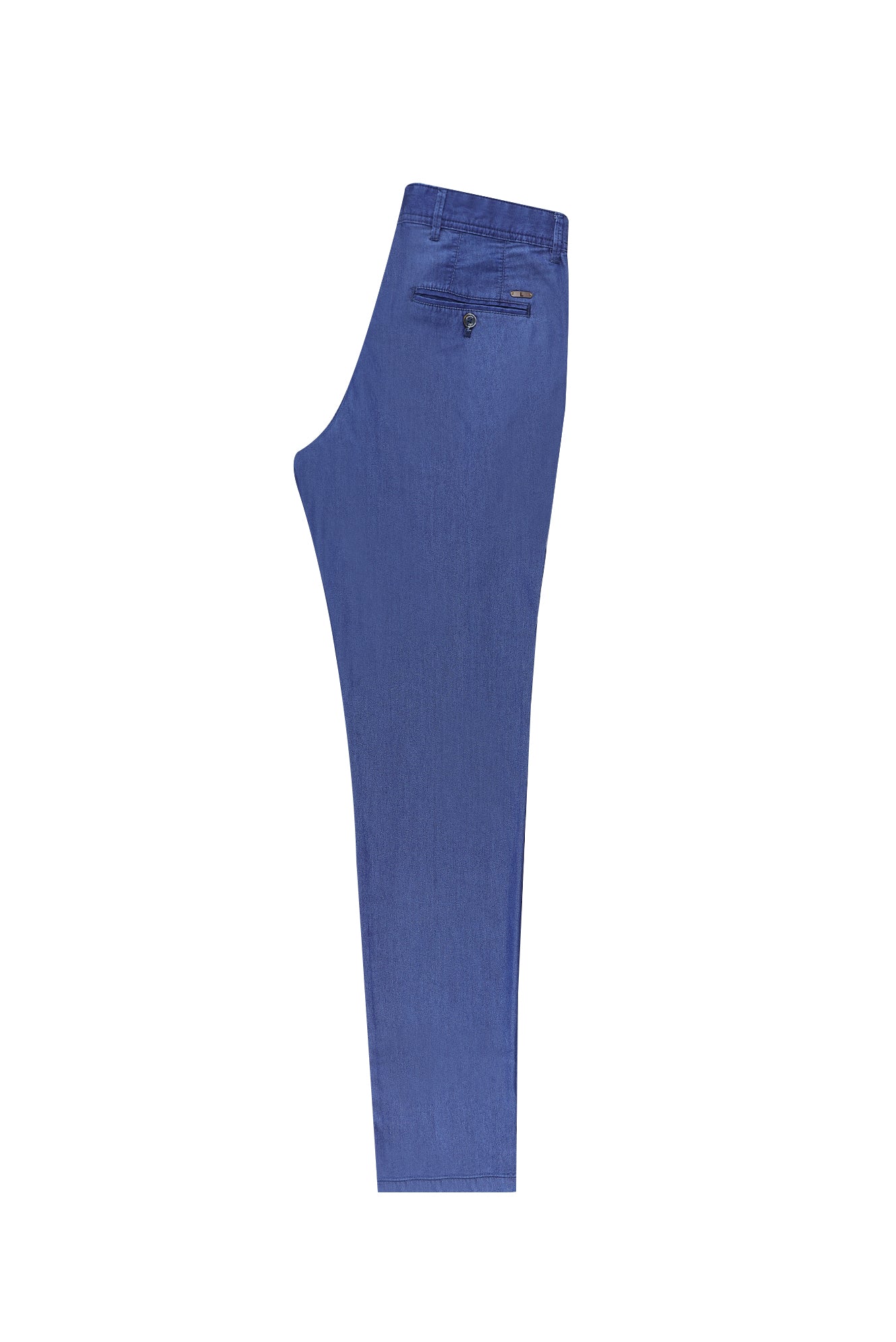İndigo Regular Fit Likralı Kanvas / Chino Pantolon