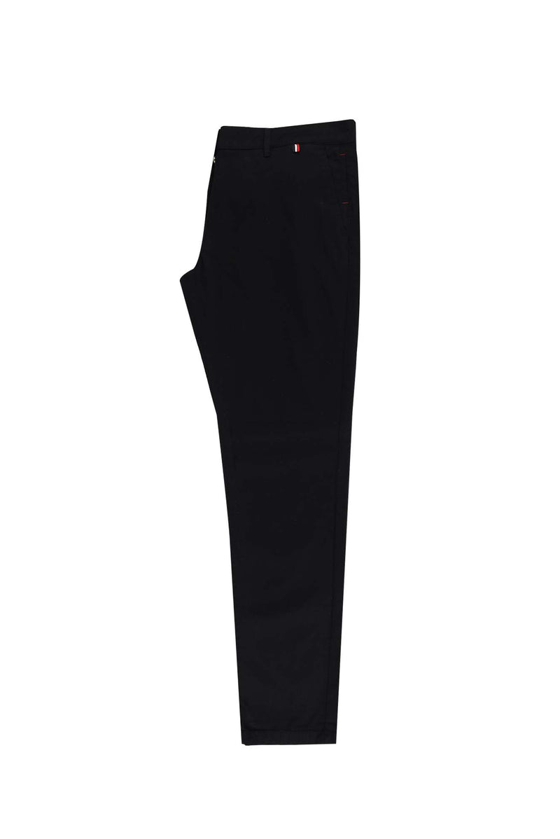 Siyah Likralı Kanvas / Chino Pantolon