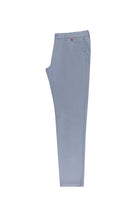 Uçuk Mavi Regular Fit Likralı Kanvas / Chino Pantolon