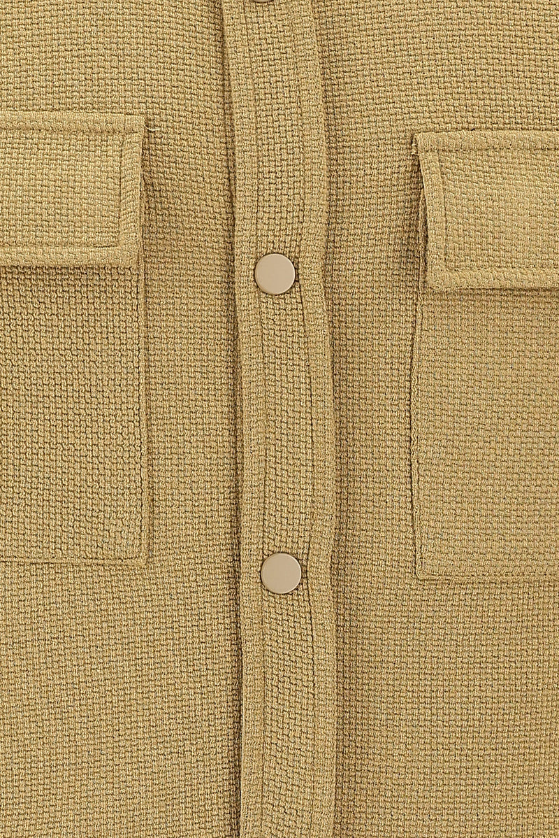 Camel Mont gömlek desenli