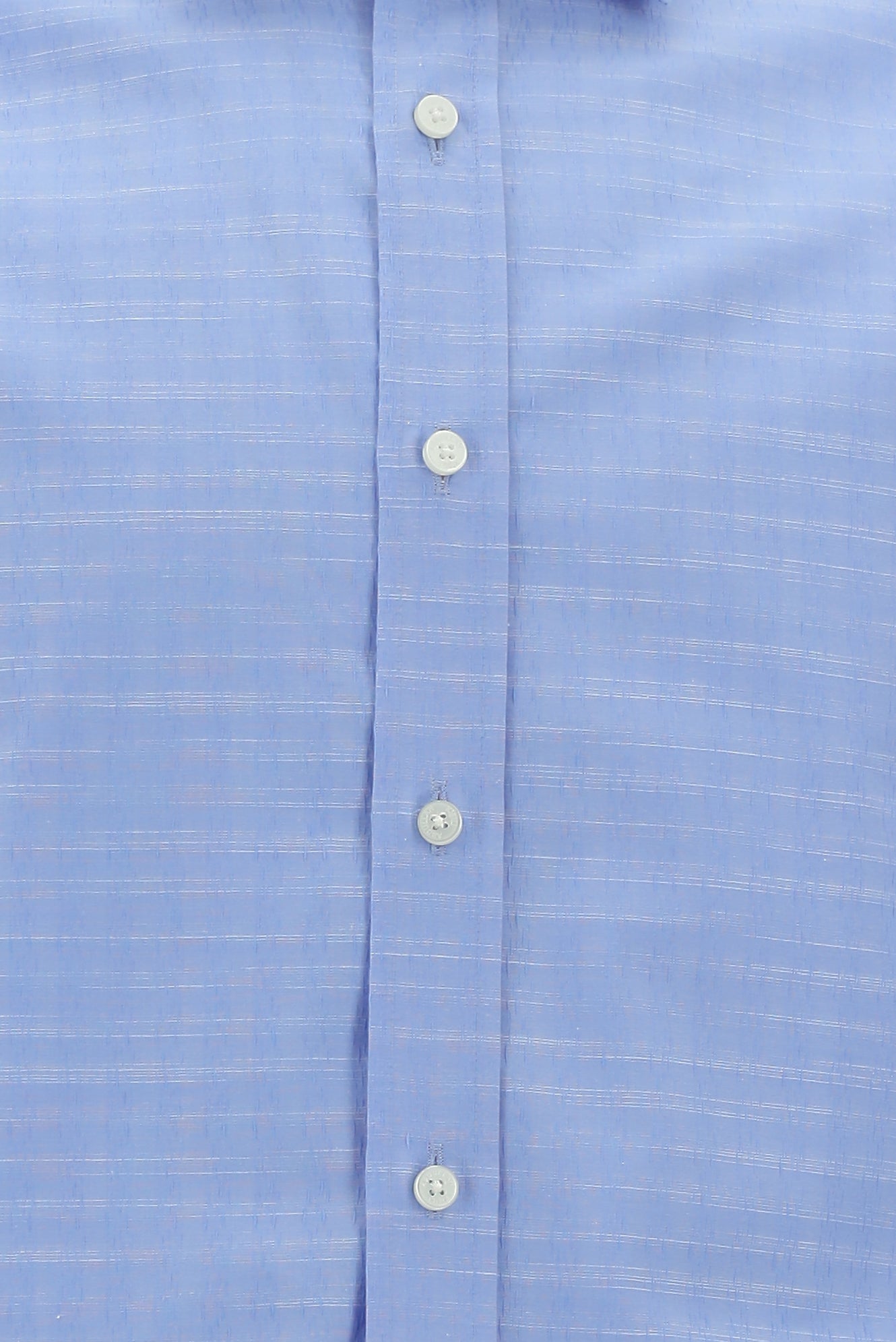 Koyu Mavi  Uzun Kol Slim Fit Dar Kesim Klasik Desenli Pamuk Gömlek