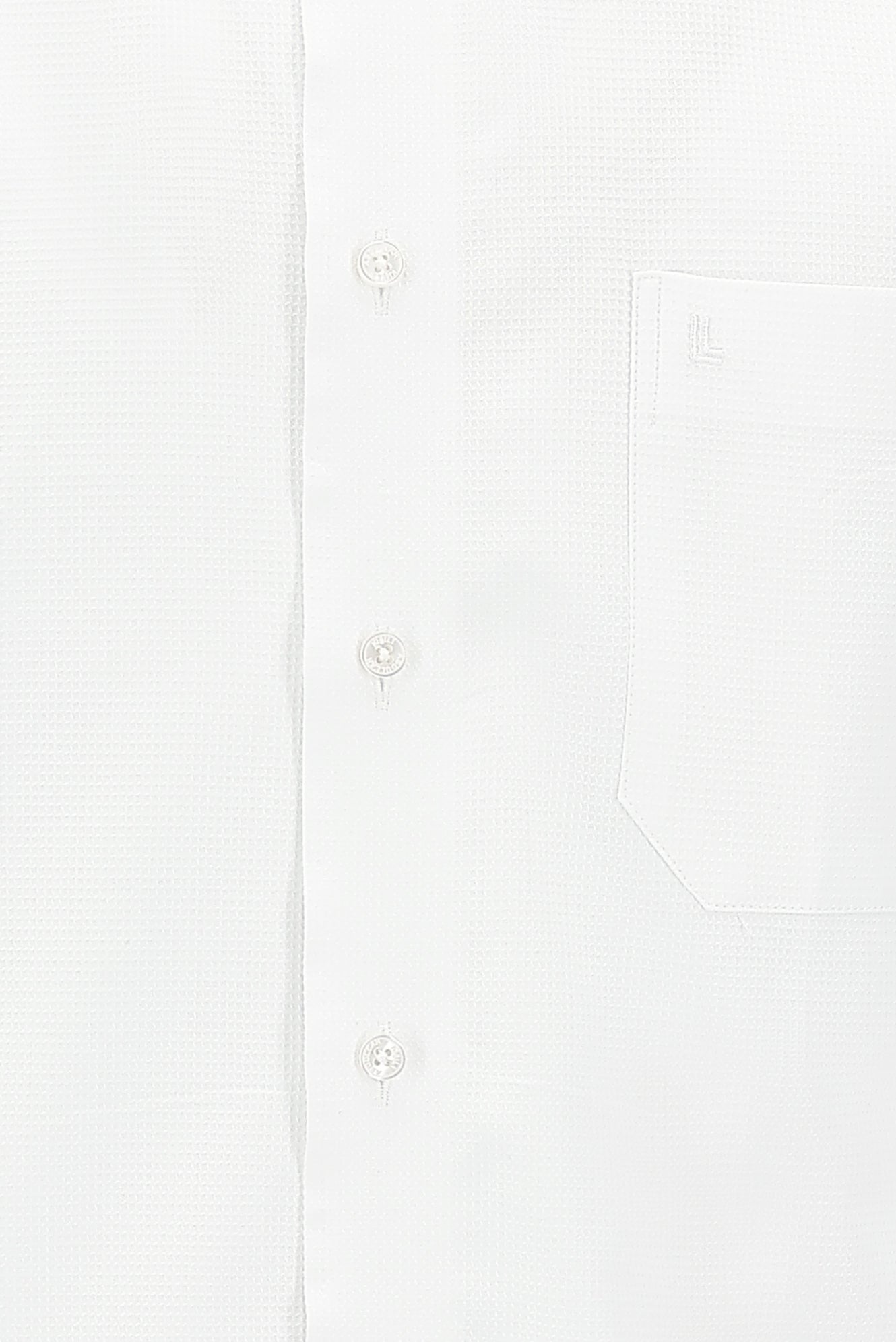 Beyaz Kısa Kol Regular Fit Pamuk Gömlek