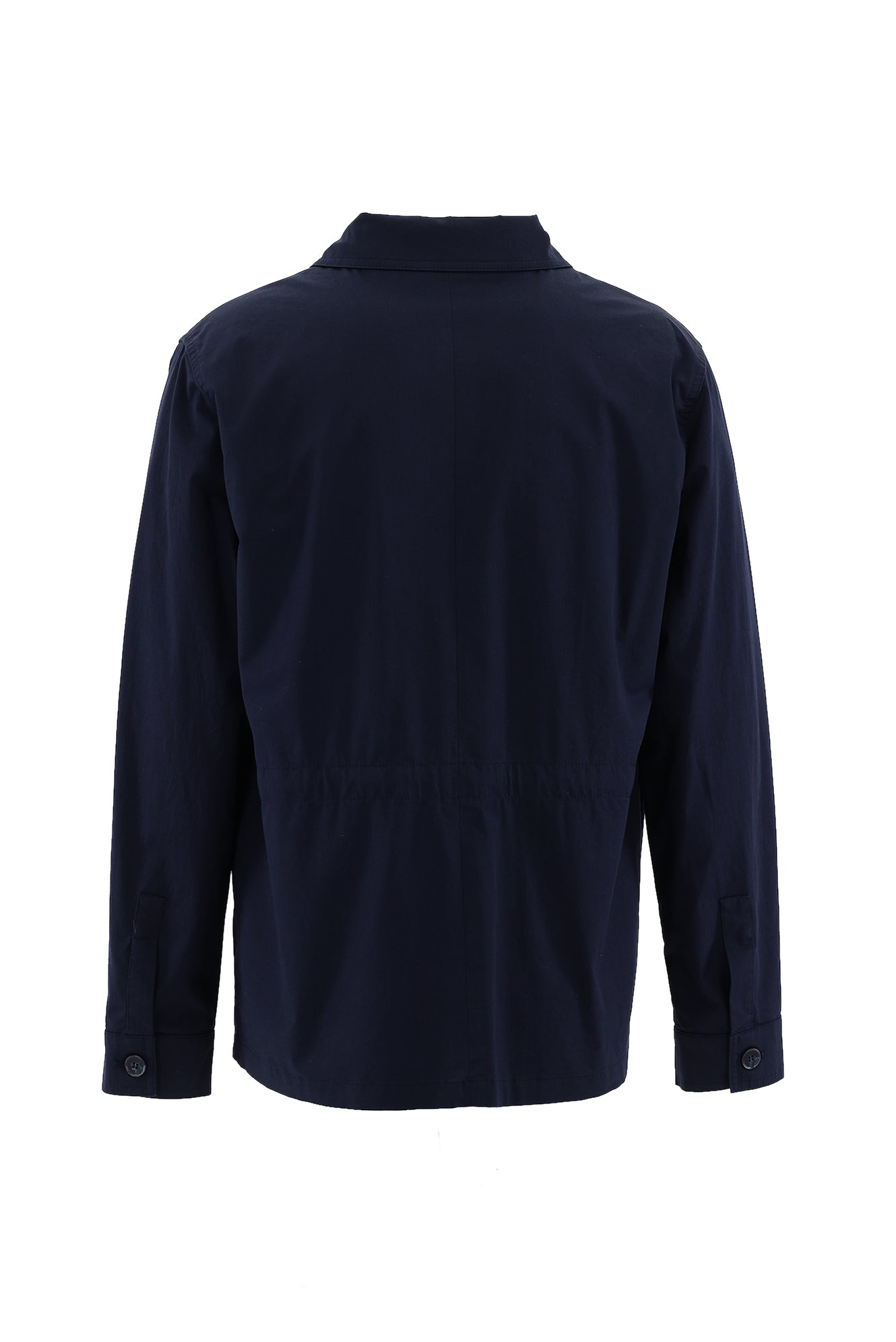 Orta Lacivert Slim Fit Dar Kesim Denim Kot Ceket