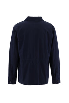 Orta Lacivert Slim Fit Dar Kesim Denim Kot Ceket