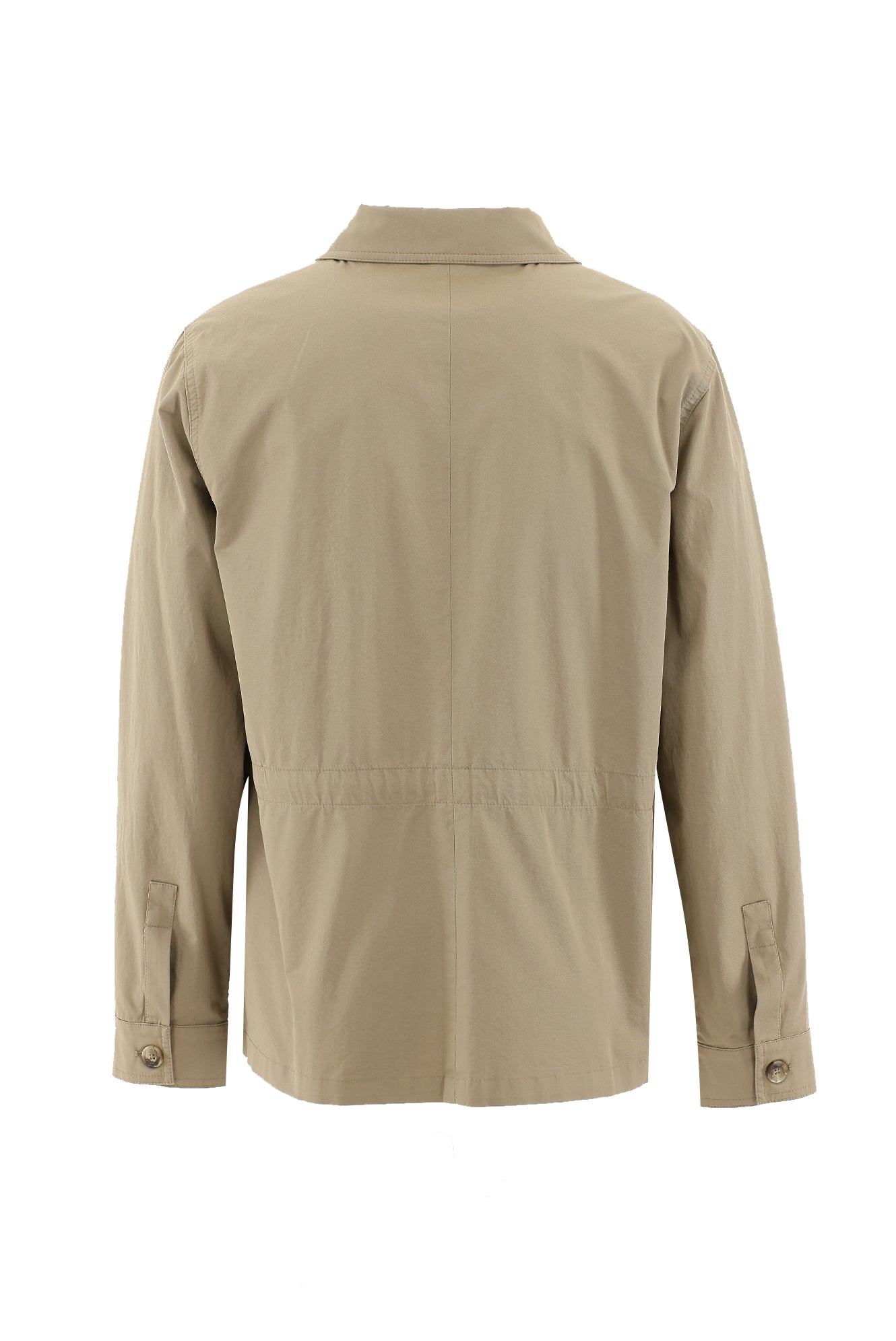 Açık Bej Slim Fit Dar Kesim Denim Kot Pamuklu Ceket