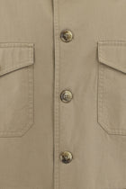 Açık Bej Slim Fit Dar Kesim Denim Kot Ceket