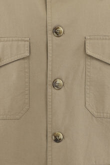 Aç?k Bej Slim Fit Dar Kesim Denim Kot Ceket-Abdullah Ki??l?