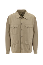 Orta Bej Slim Fit Dar Kesim Mevsimlik Spor Mont