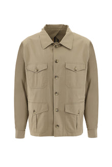 Orta Bej Slim Fit Dar Kesim Mevsimlik Spor Mont