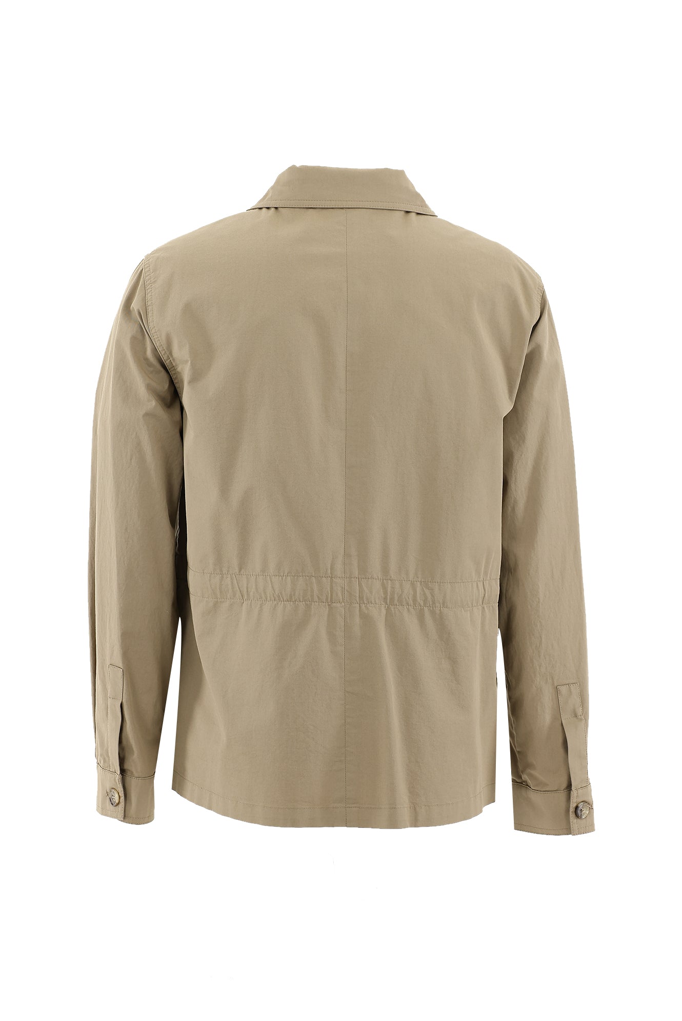 Orta Bej Slim Fit Dar Kesim Mevsimlik Spor Mont