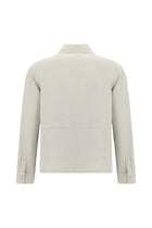 Açık Bej Mevsimlik Spor Pamuklu Keten Mont