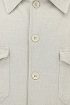 Açık Bej Mevsimlik Spor Pamuklu Keten Mont