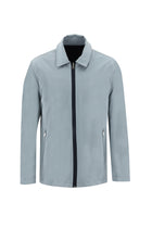 Orta Lacivert Slim Fit Dar Kesim Mevsimlik Çift Tarafl? Mont-Abdullah Ki??l?