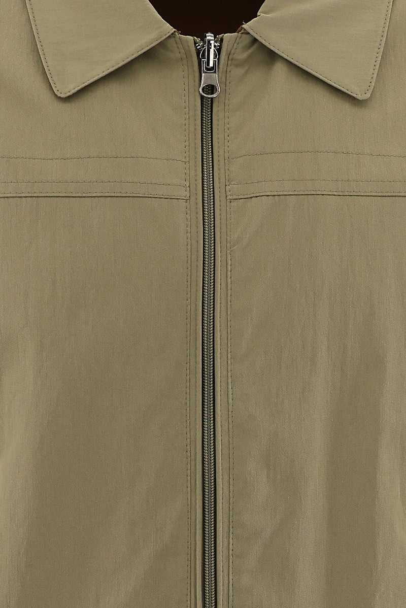 Orta Vizon Slim Fit Dar Kesim Mevsimlik Çift Taraflı Mont
