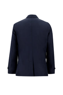 Koyu Lacivert Mevsimlik Mont