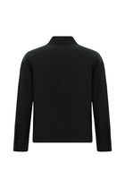Siyah Slim Fit Dar Kesim Mevsimlik Spor Keten Mont