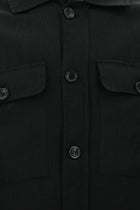 Siyah Slim Fit Dar Kesim Mevsimlik Spor Keten Mont