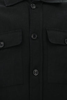 Siyah Slim Fit Dar Kesim Mevsimlik Spor Keten Mont