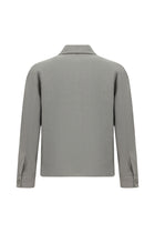 Orta Füme Slim Fit Dar Kesim Mevsimlik Spor Keten Mont