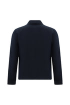 Koyu Lacivert Slim Fit Dar Kesim Mevsimlik Spor Keten Mont