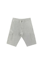 Ya? Ye?ili-Olive 4 Drop Relaxed Fit Rahat Kesim Bermuda ?ort-Abdullah Ki??l?