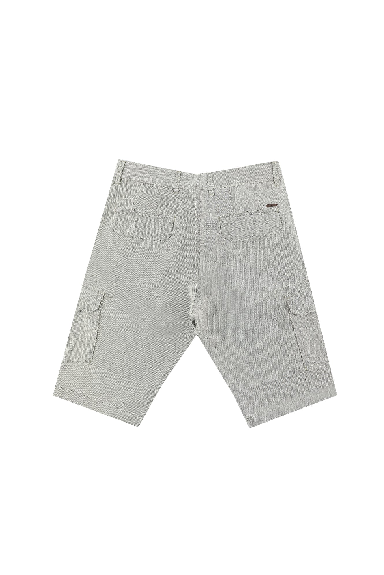 Ya? Ye?ili-Olive 4 Drop Relaxed Fit Rahat Kesim Bermuda ?ort-Abdullah Ki??l?
