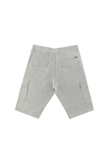 Ya? Ye?ili-Olive 4 Drop Relaxed Fit Rahat Kesim Bermuda ?ort-Abdullah Ki??l?