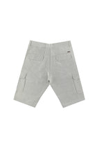 Yağ Yeşili-Olive Relaxed Fit Rahat Kesim Bermuda Keten Şort