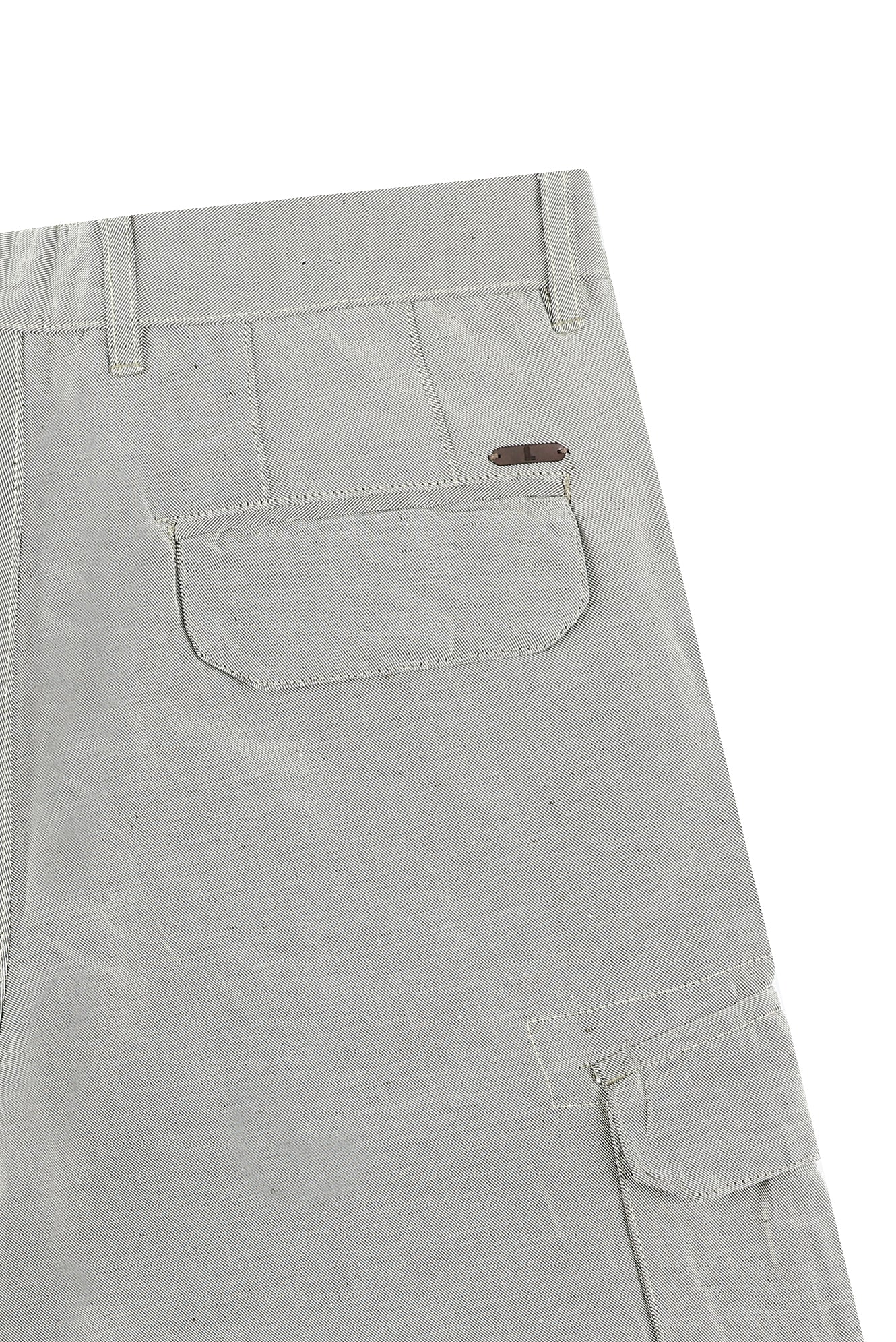 Ya? Ye?ili-Olive 4 Drop Relaxed Fit Rahat Kesim Bermuda ?ort-Abdullah Ki??l?