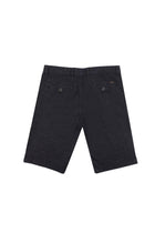 Siyah Relaxed Fit Rahat Kesim Bermuda Şort