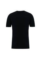 Siyah Bisiklet Yaka Slim Fit Dar Kesim T-shirt