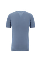 Koyu Mavi  Bisiklet Yaka Slim Fit Dar Kesim T-shirt