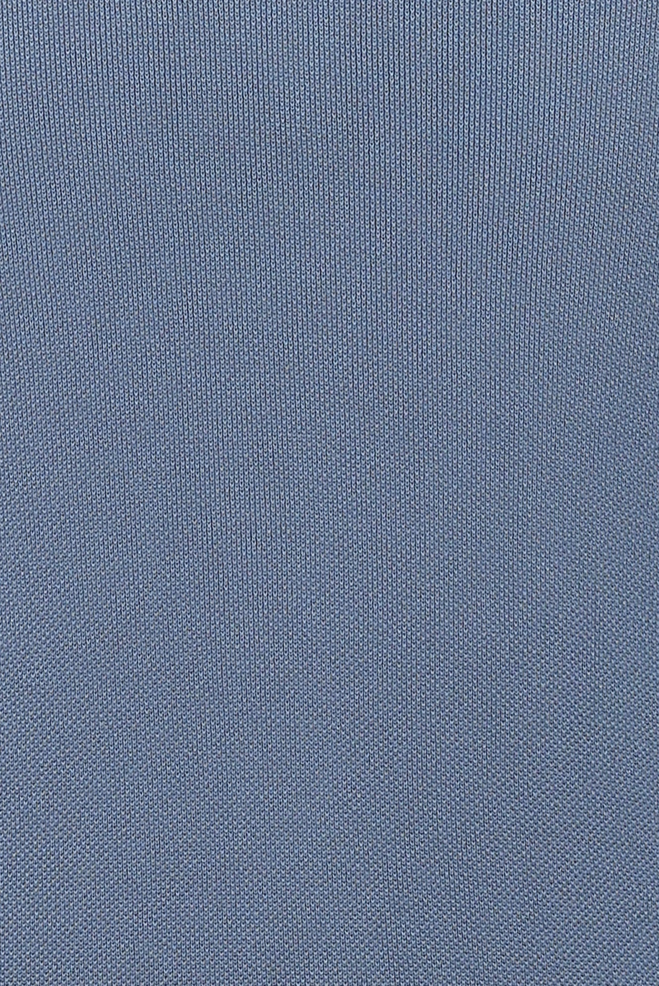 Koyu Mavi  Bisiklet Yaka Slim Fit Dar Kesim T-shirt