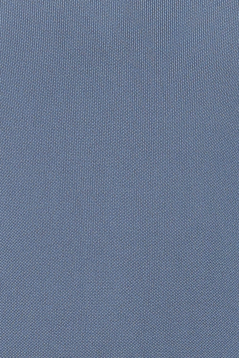 Koyu Mavi  Bisiklet Yaka Slim Fit Dar Kesim T-shirt