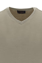 Orta Vizon V Yaka Slim Fit Dar Kesim T-shirt