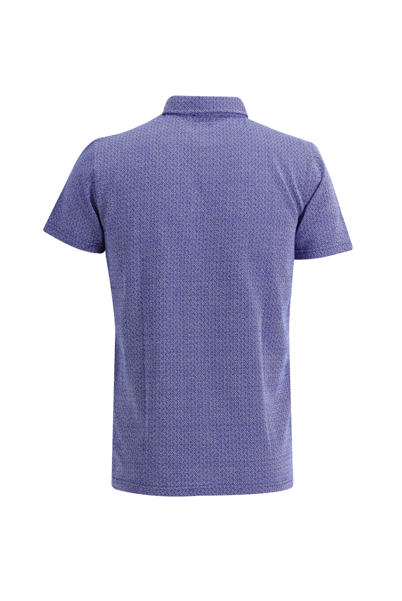 Saks Mavi Polo Yaka Regular Fit Desenli Pamuk T-shirt-Abdullah Ki??l?