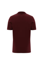 Açık Bordo Polo Yaka Regular Fit Merserize Pamuk T-shirt