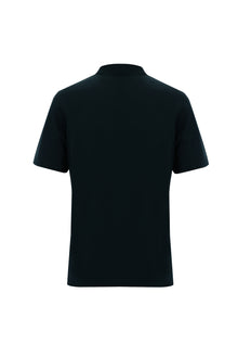 Zümrüt Yeşili Polo Yaka Regular Fit Merserize Pamuk T-shirt