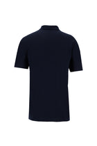 Siyah Lacivert Polo Yaka Regular Fit Pamuk T-shirt