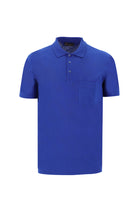 Koyu Mavi  Polo Yaka Regular Fit Pamuk T-shirt