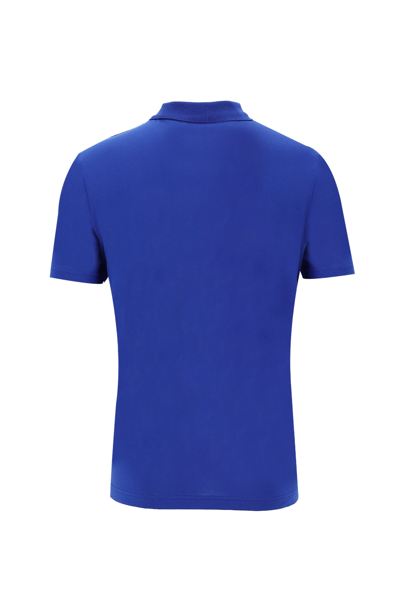 Koyu Mavi  Polo Yaka Regular Fit Pamuk T-shirt