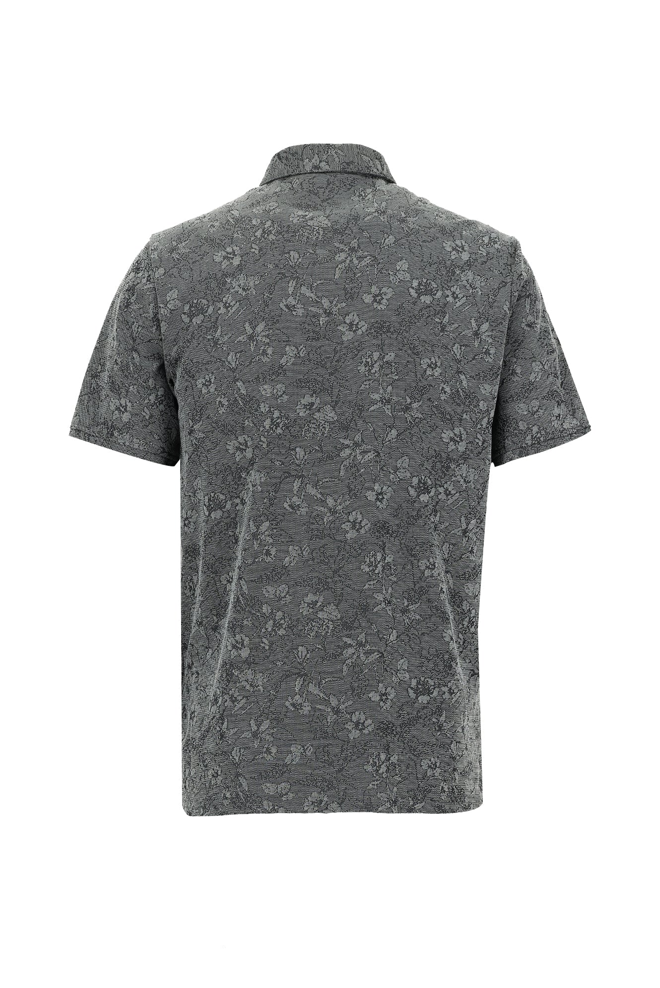 Siyah Polo Yaka Regular Fit T-shirt