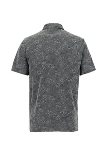 Siyah Polo Yaka Regular Fit T-shirt