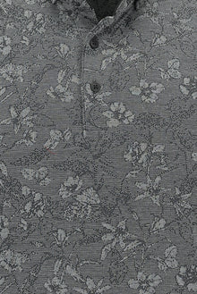 Siyah Polo Yaka Regular Fit T-shirt