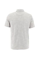 Orta Gri Polo Yaka Regular Fit T-shirt
