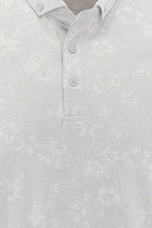 Orta Gri Polo Yaka Regular Fit T-shirt