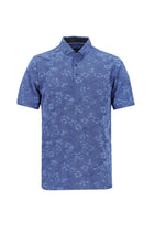 Saks Mavi Polo Yaka Regular Fit T-shirt